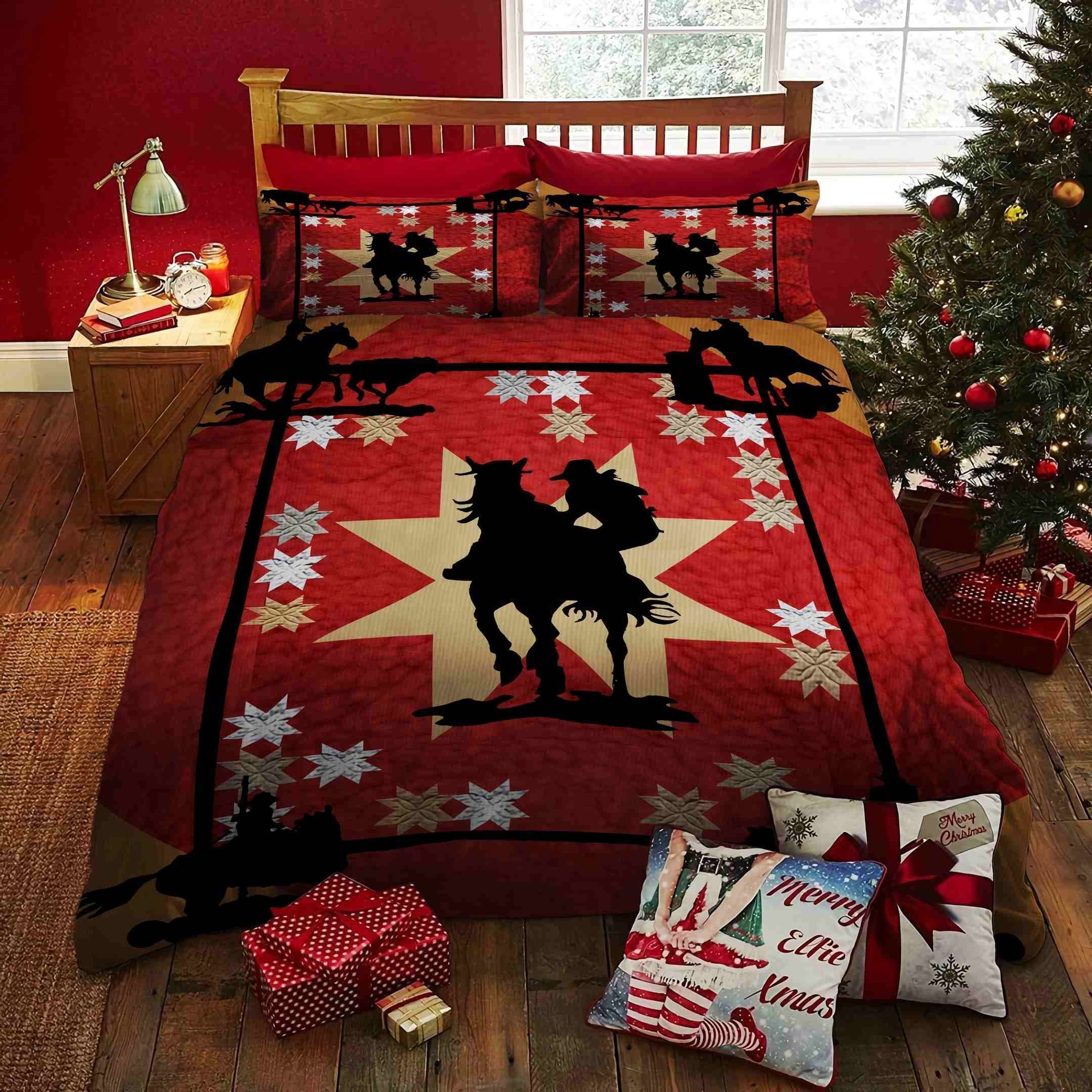 I Love Cowboy Life Bedding Set
