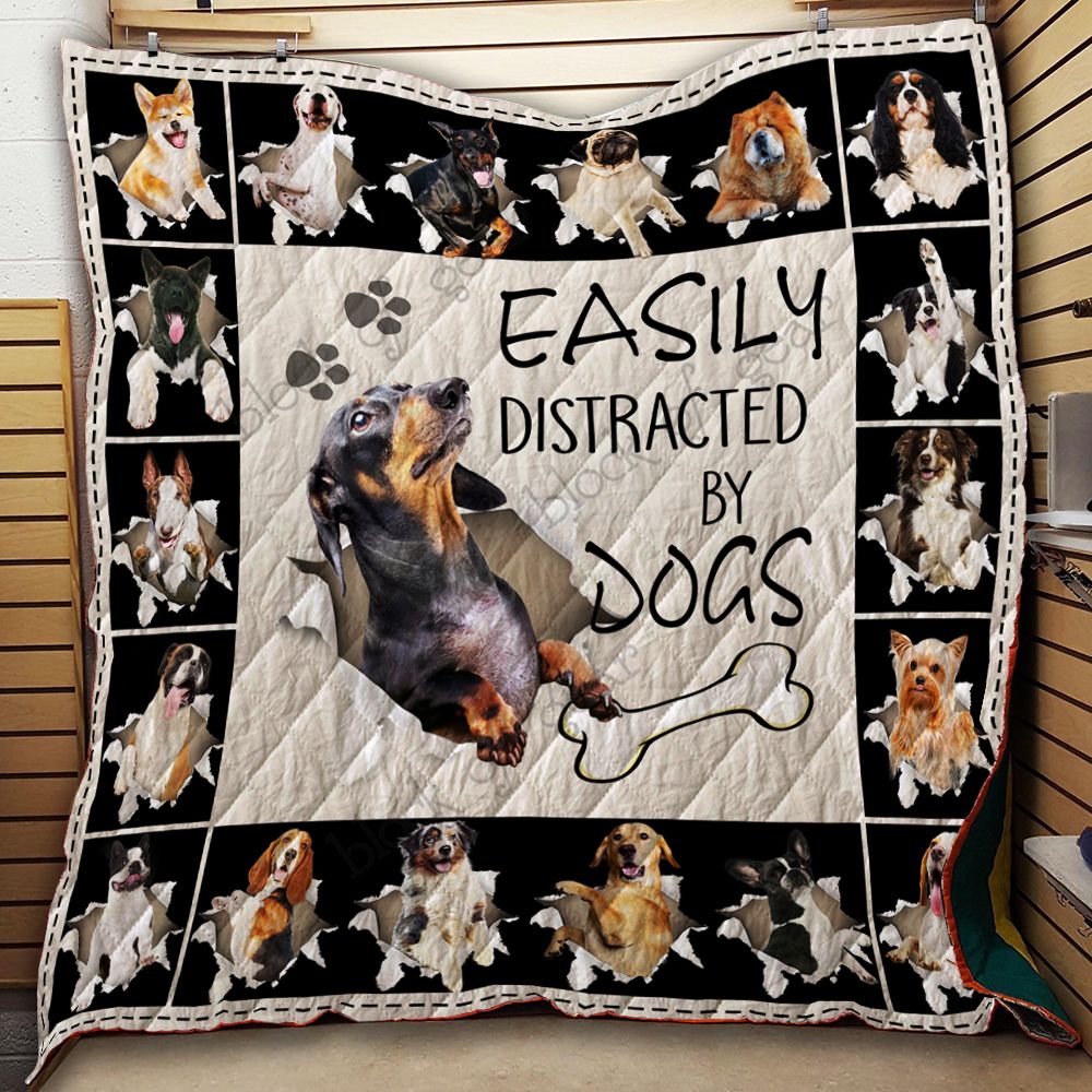 I Love Dogs Quilt Th712 Dhc11121465Dd