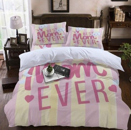 I Love Mom Bedding Set