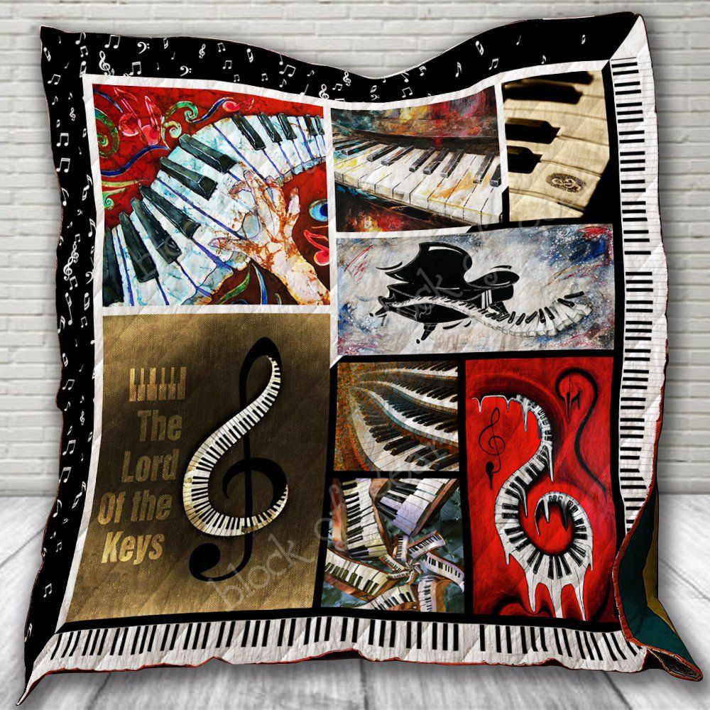 I Love Music Quilt Th756 Dhc11121767Dd