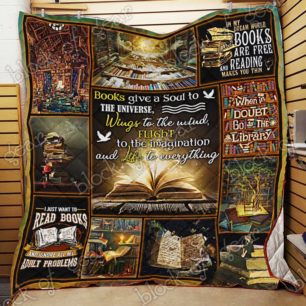 I Love Reading Quilt Pn590 Dhc11122047Dd