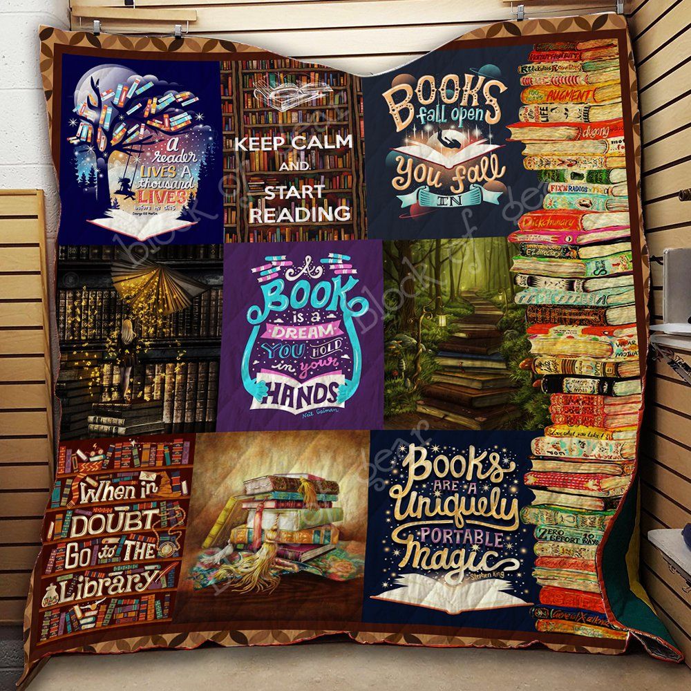 I Love Reading Quilt Th743 Dhc11121754Dd