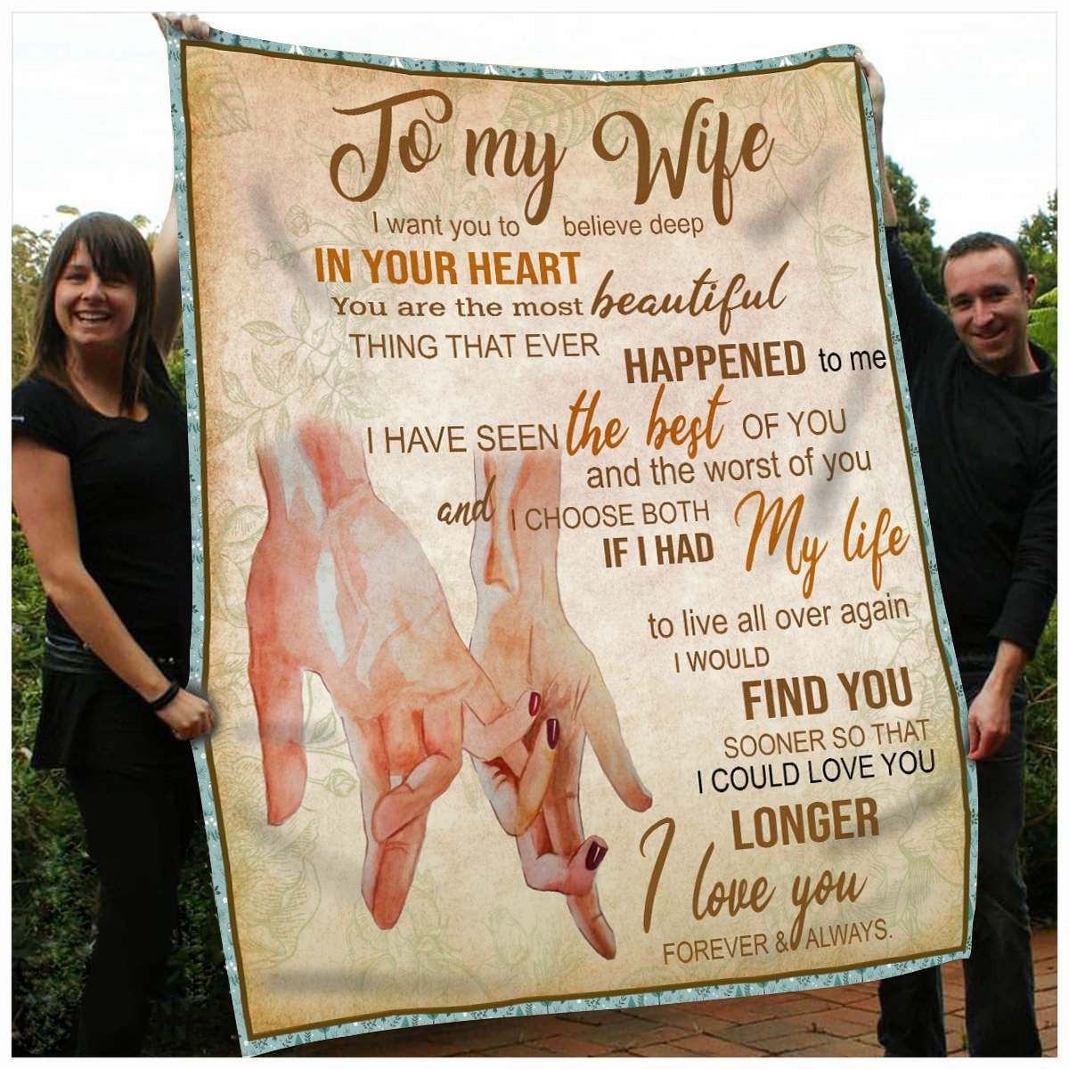 I Love You Quilt Blanket DHC291151VT