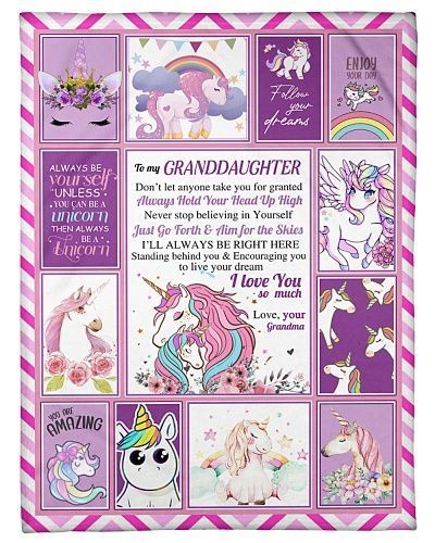 I Love You So Much To My Granddaughter Sherpa Fleece Blanket