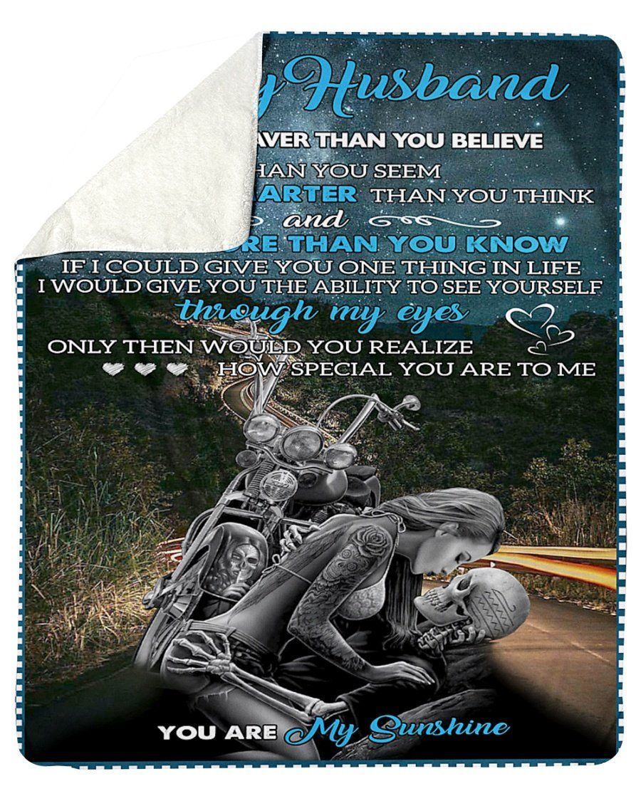 I Loved You More Than You Know Great Words From Wife To Husband Fleece Blanket