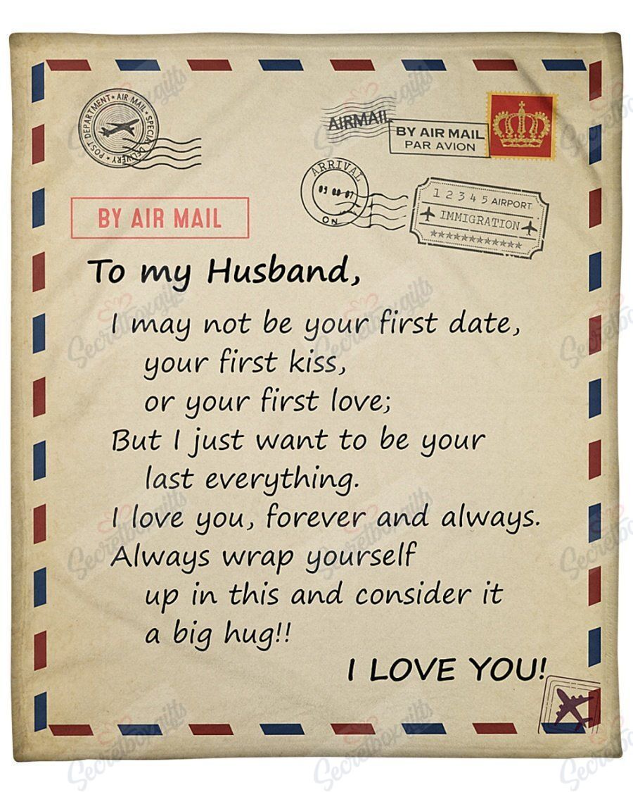 I May Not Be Your First Date To My Husband Fleece Blanket