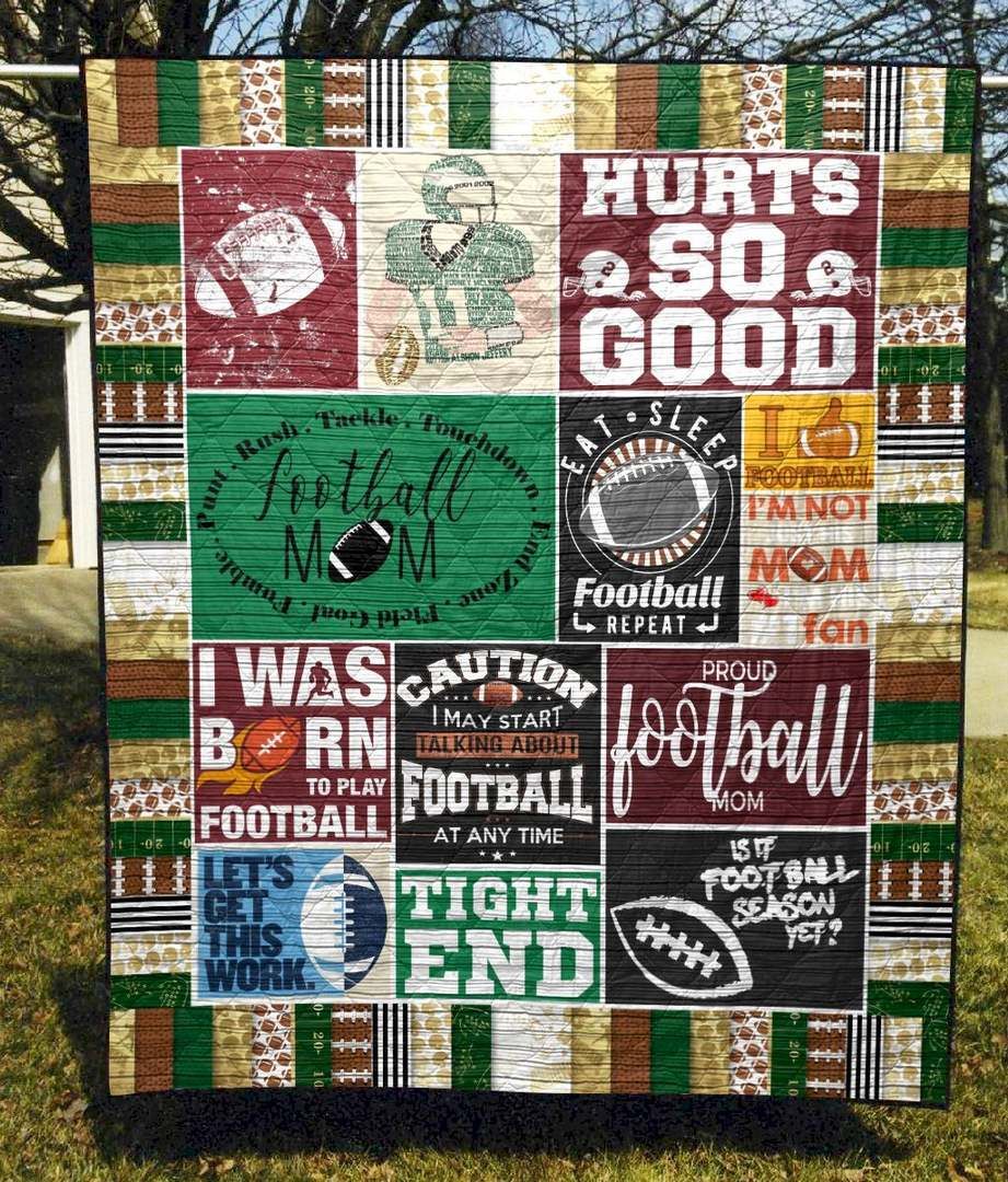 I Was Born To Play Football CLD170691 Quilt Blanket