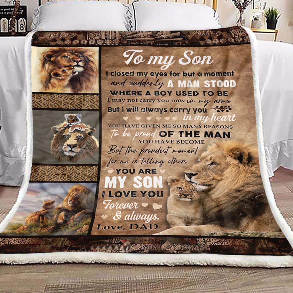 I Will Always Carry You Fleece Blanket