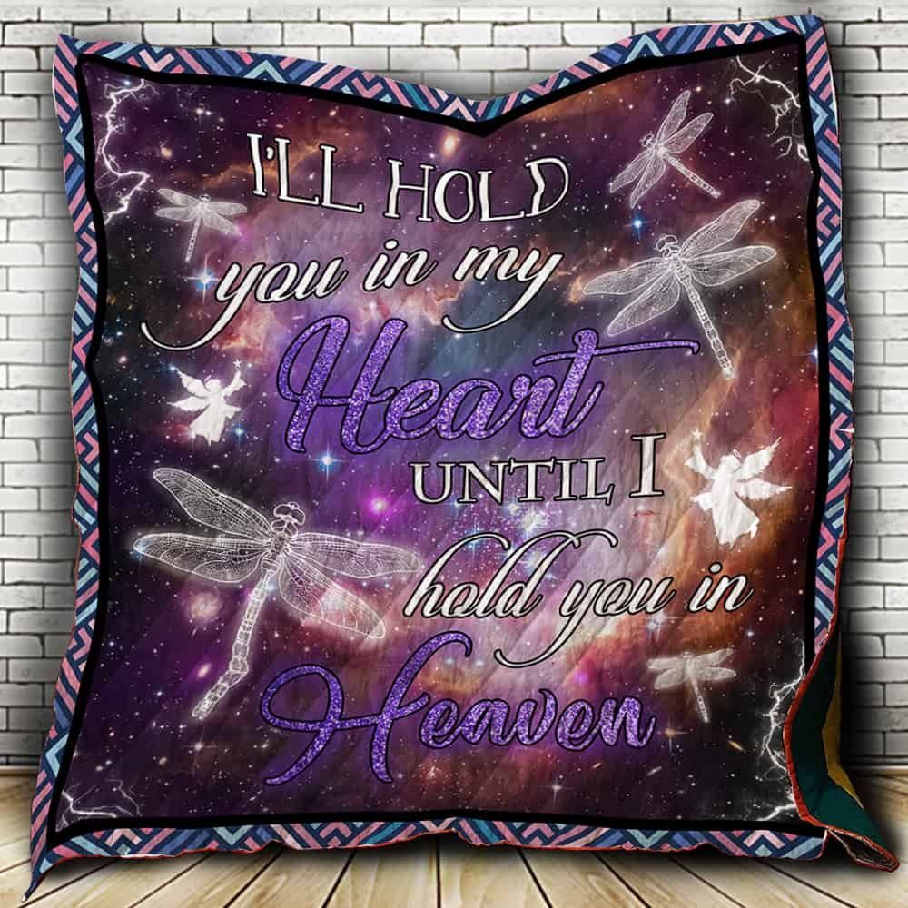 I Will Hold You In My Heart Dragonfly CL22100290MDQ Quilt Blanket