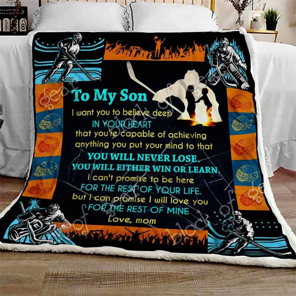 I Will Love You For The Rest Of Mine Fleece Blanket