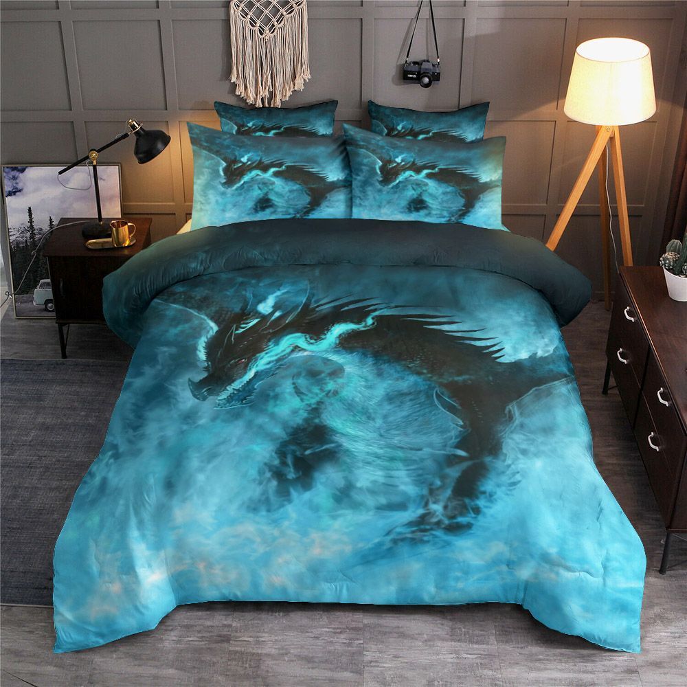 Ice Dragon Bedding Set