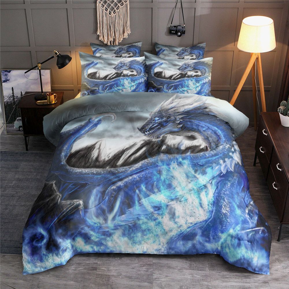 Ice Dragon Bedding Set