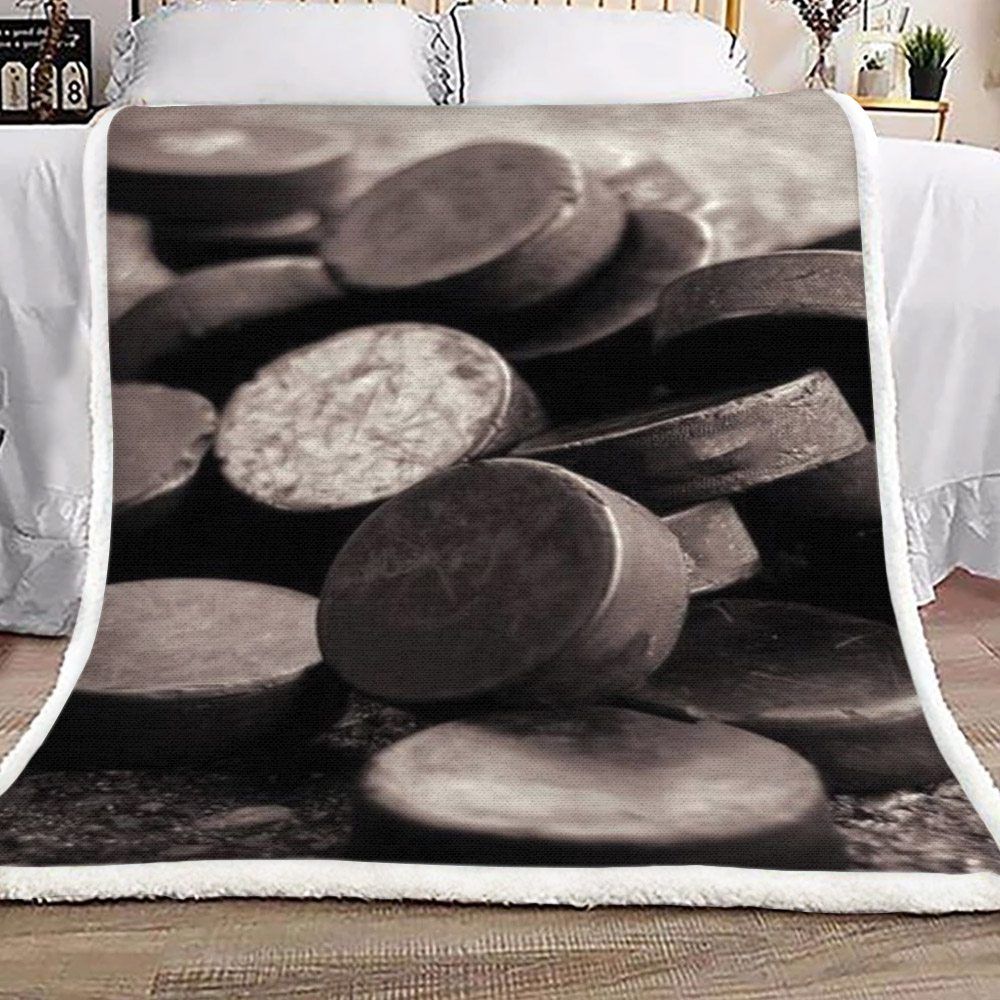 Ice Hockey Sherpa Fleece