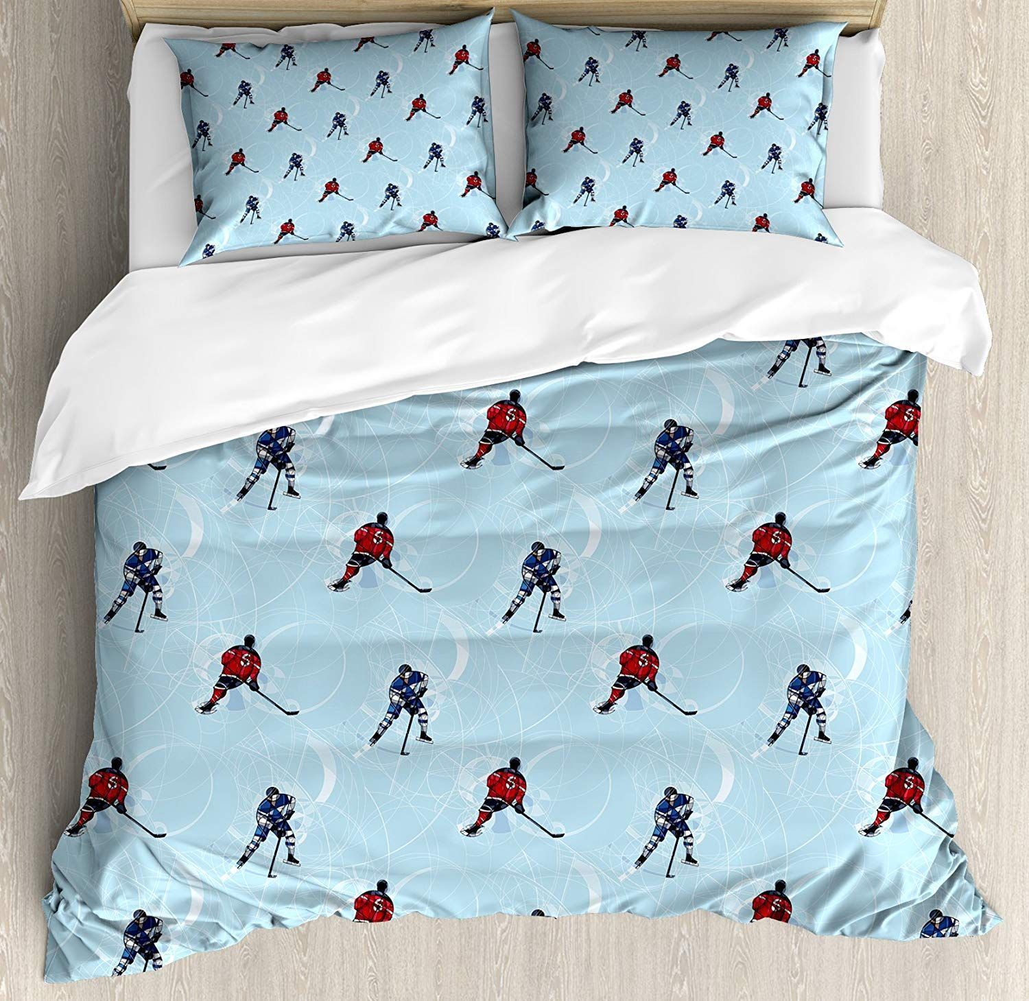 Ice Hockey Bedding Set