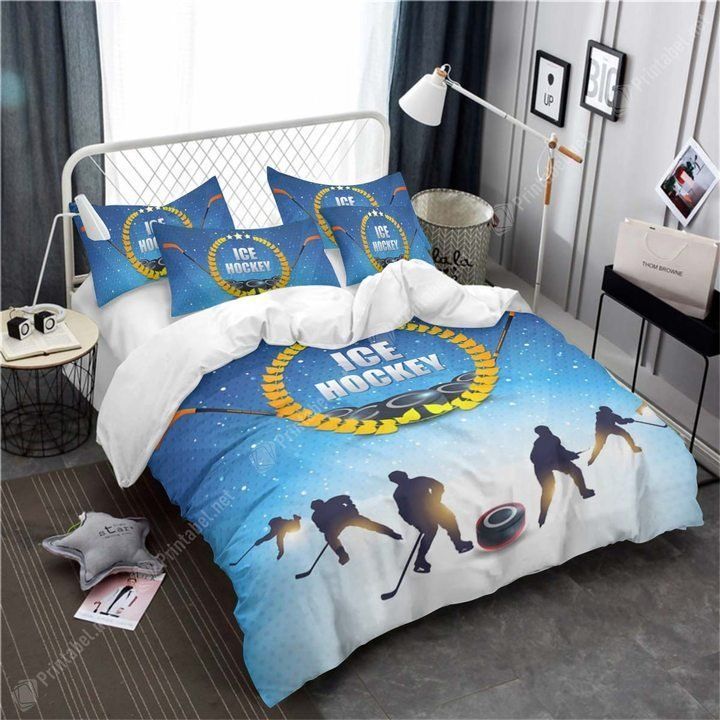 Ice Hockey Bedding Set