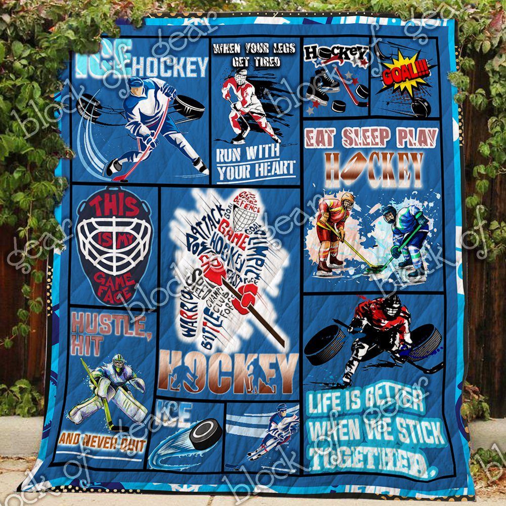 Ice Hockey Lover CLT180730 Quilt Blanket