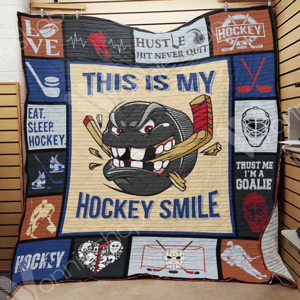 Ice Hockey Quilt Blanket DHC06021468TD