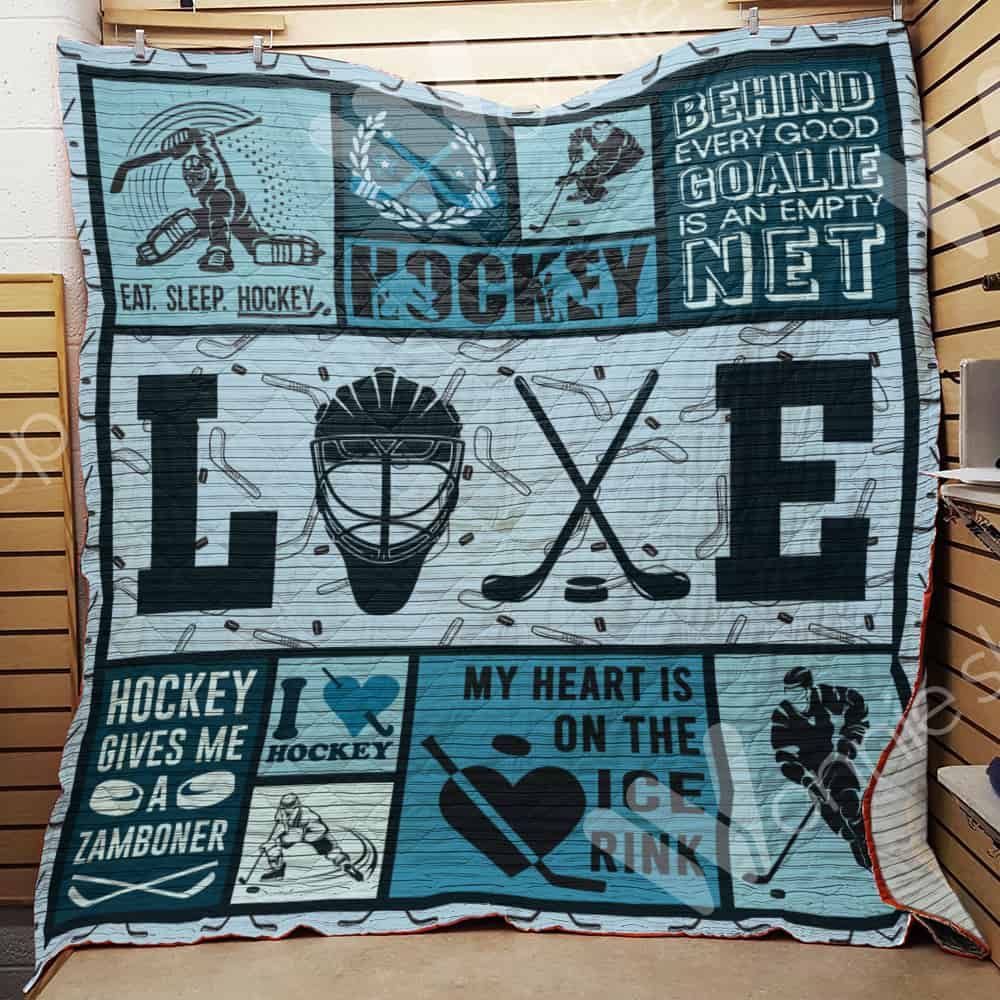 Ice Hockey Quilt Blanket DHC06021479TD