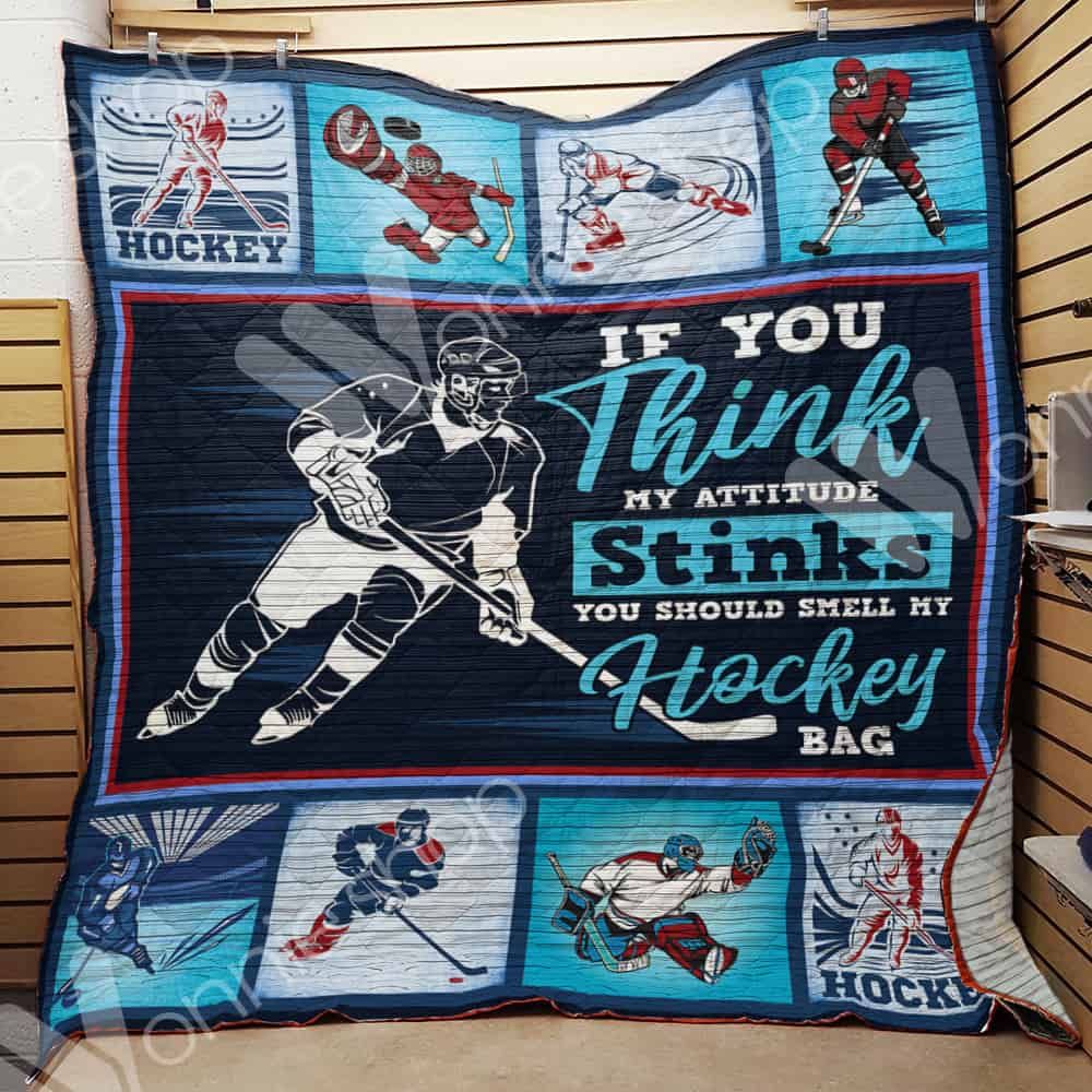 Ice Hockey Quilt Blanket DHC1002516TD