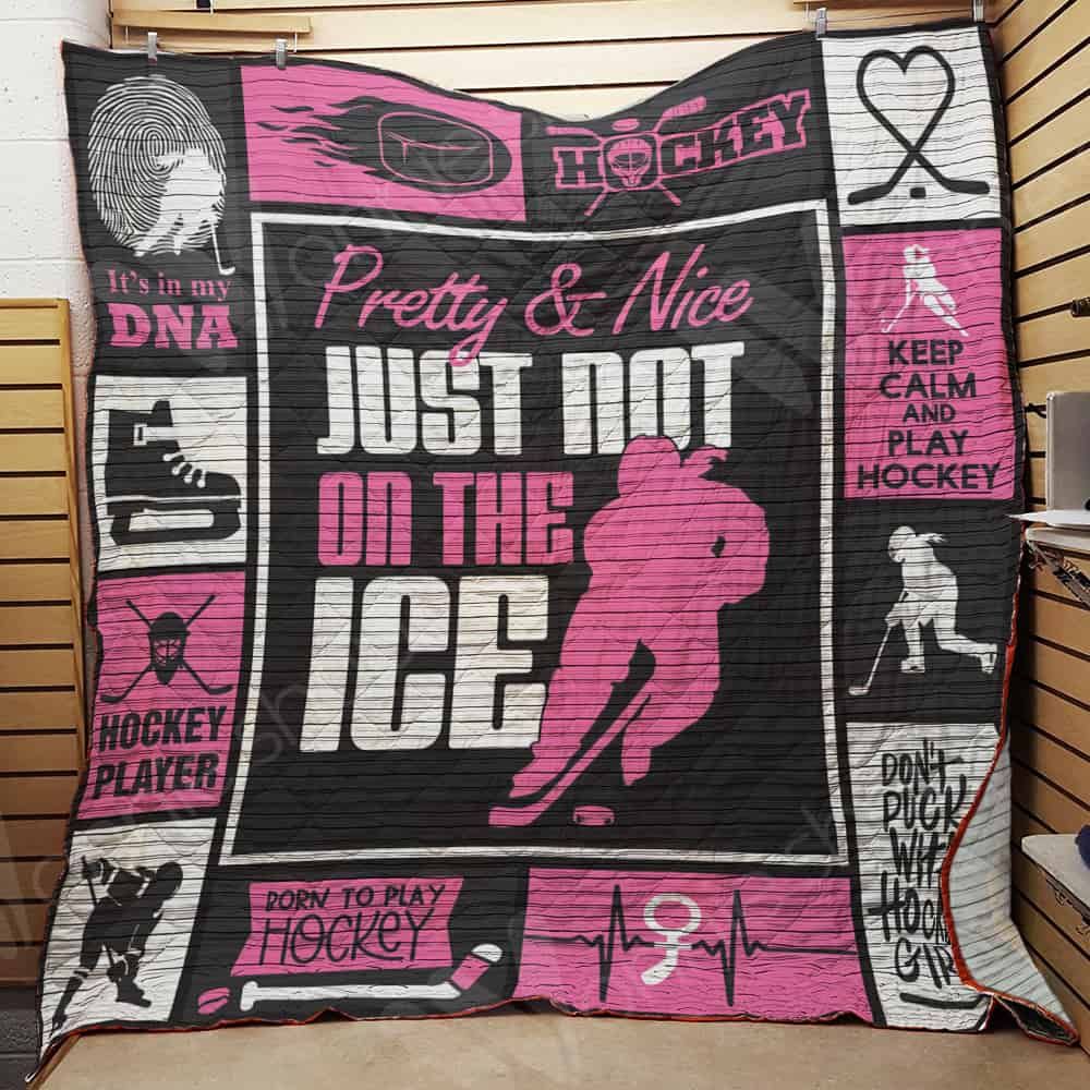 Ice Hockey Quilt Blanket DHC1002517TD
