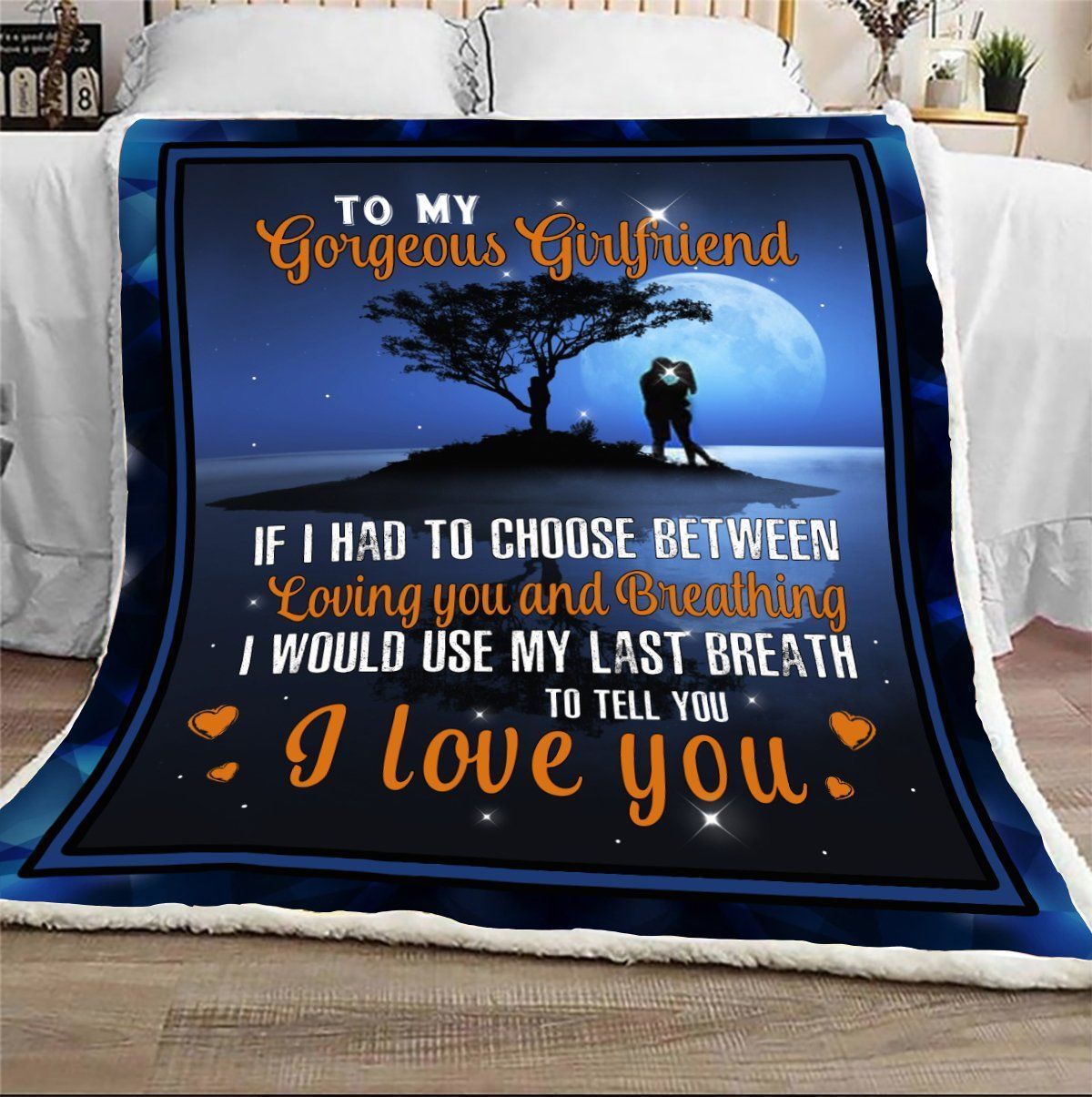 If I Had To Choose Sherpa Fleece Blanket