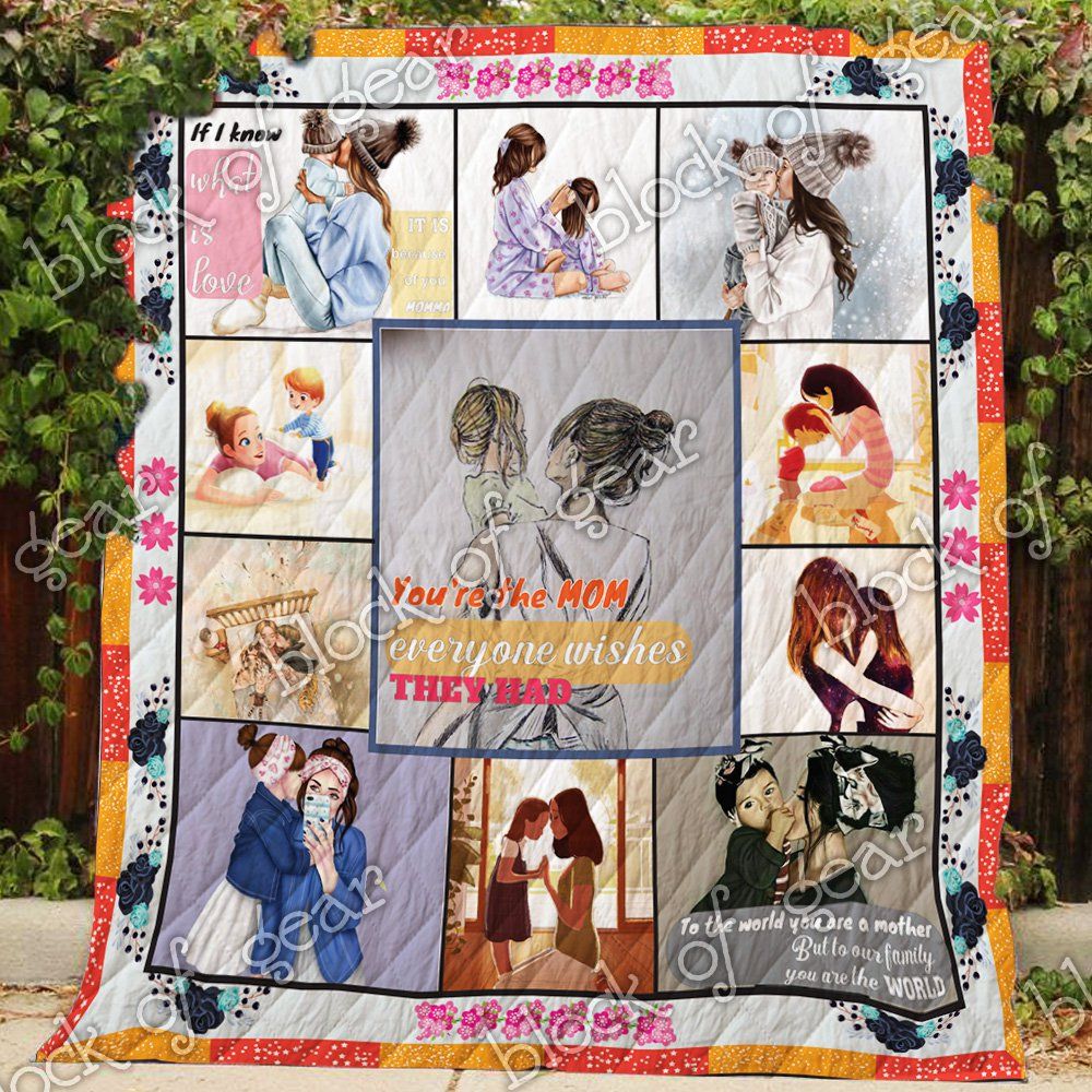 If I Know What Is Love It Is Because Of You Momma Quilt T4 Dhc11123212Dd