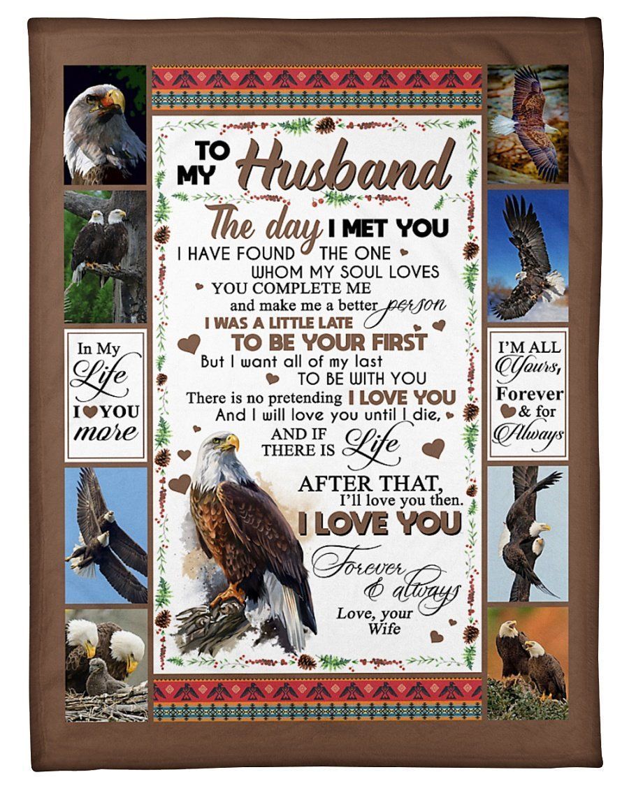 If There Is Life After That I’ll Love You Then From Wife To Husband Fleece Blanket