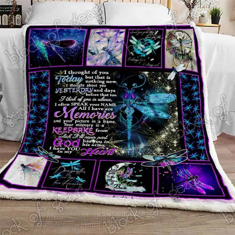 Ill Always Have You In My Heart Fleece Blanket