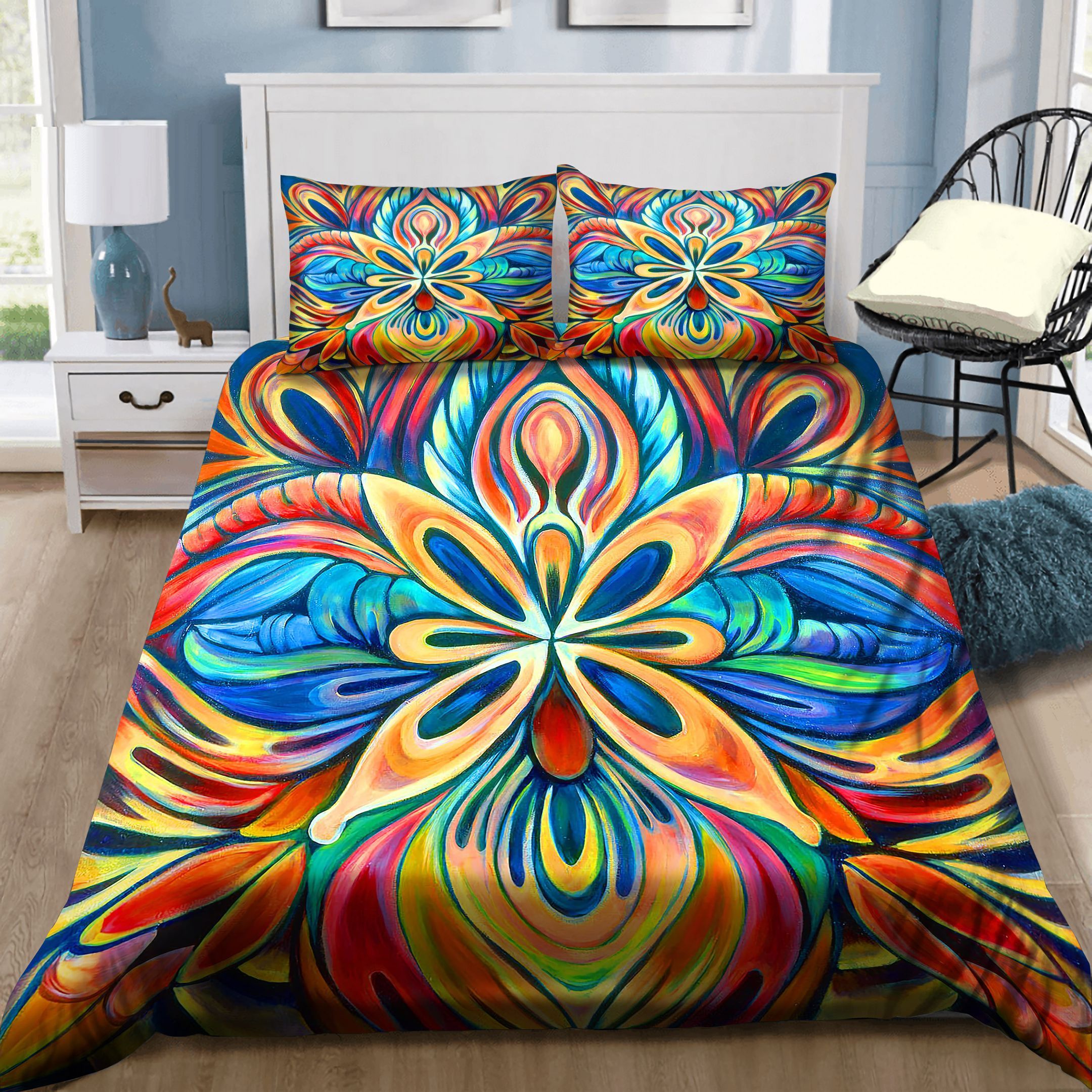 Illumination Flower Bedding Set