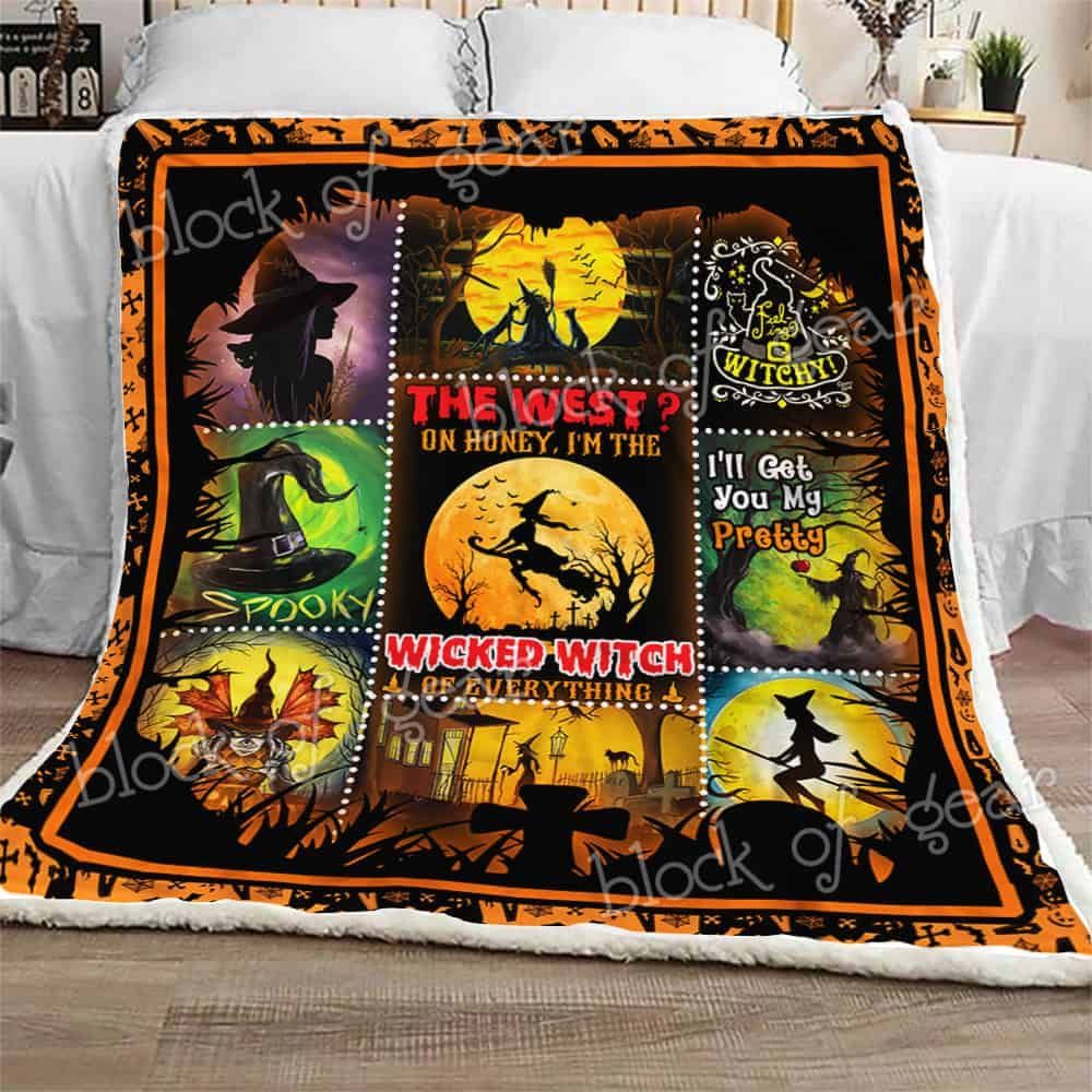 Im The Wicked Witch Fleece Blanket