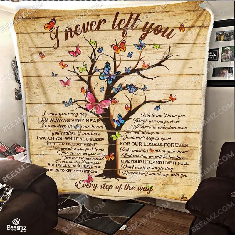 In Memory Of Husband Angel Wife Spouse Memorial Sherpa Fleece Blanket