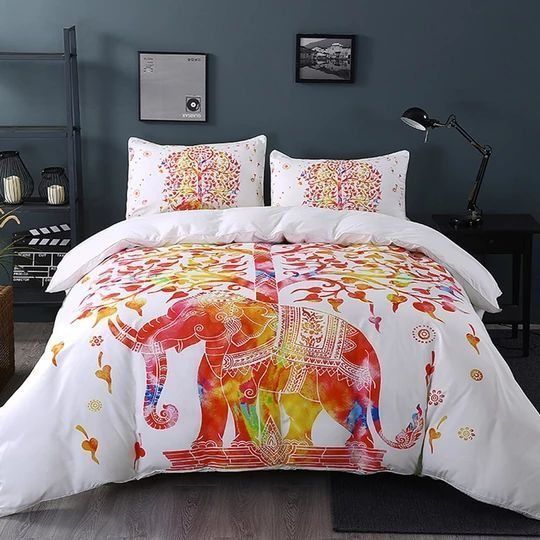 Indian Elephant Bedding Set