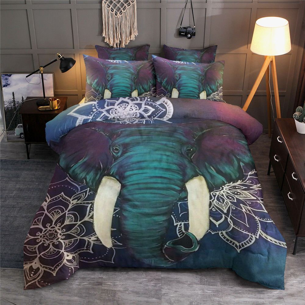 Indian Elephant Bedding Set