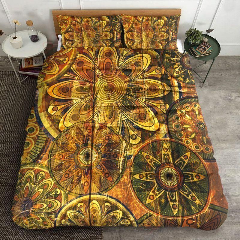 Indian Mandala Printed Bedding Set