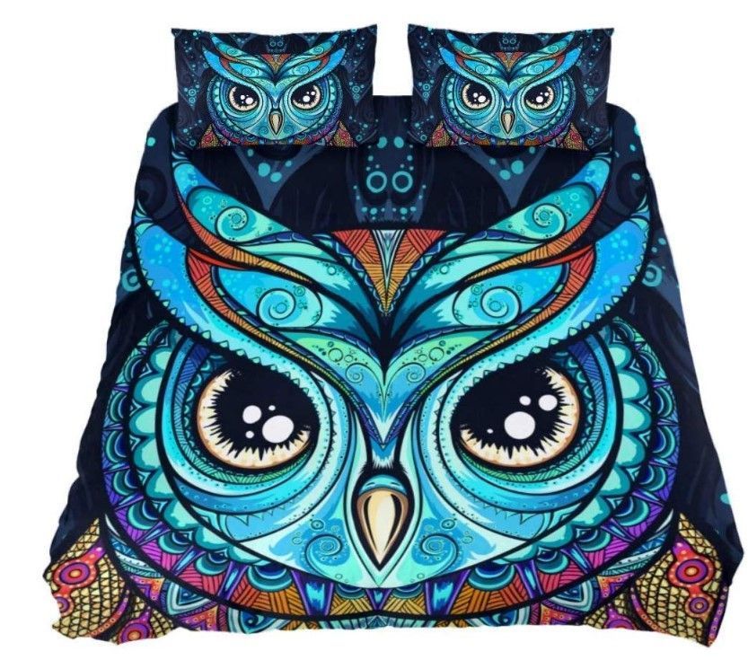 Indian Owl Bedding Set