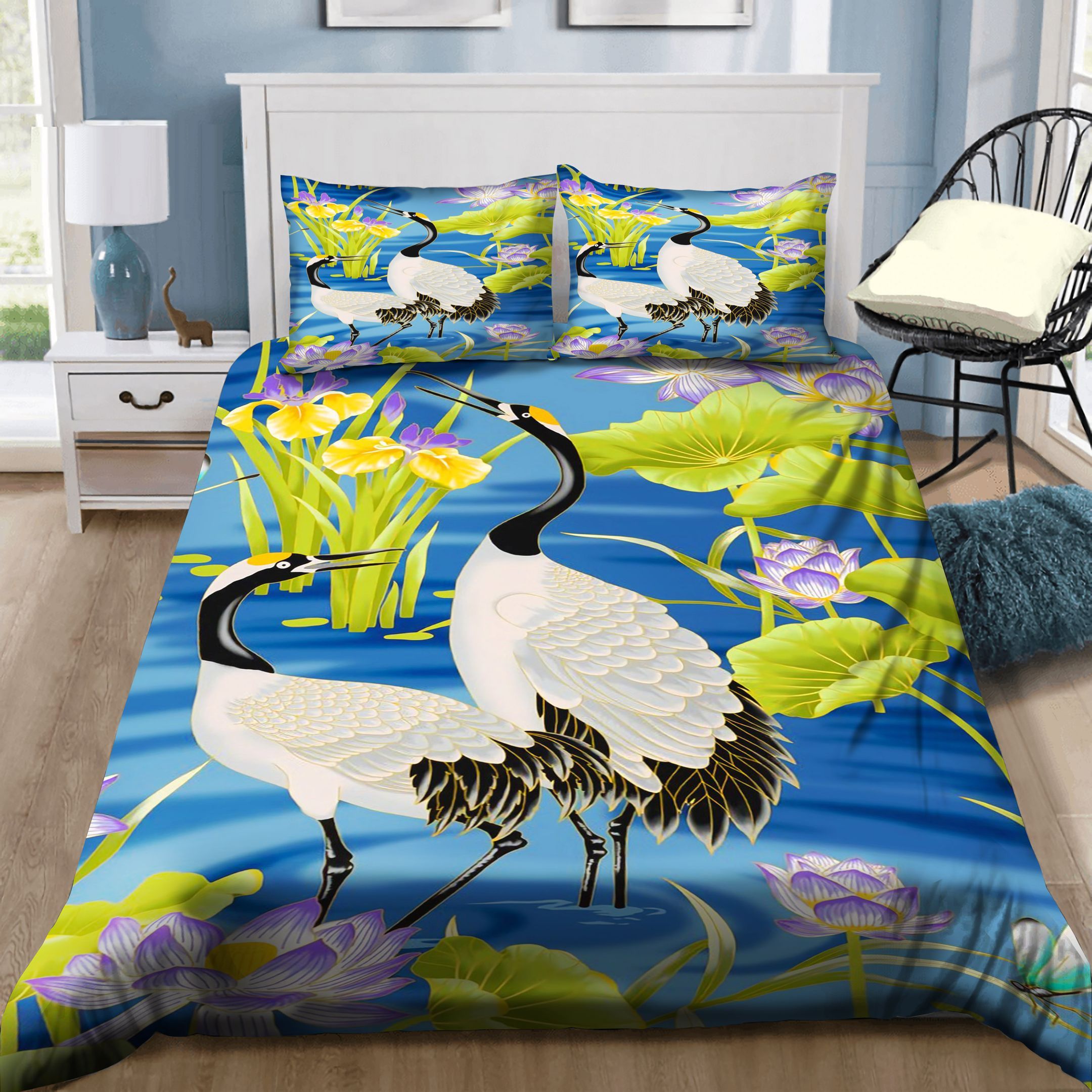 Indian Peafowl Art Bedding Set