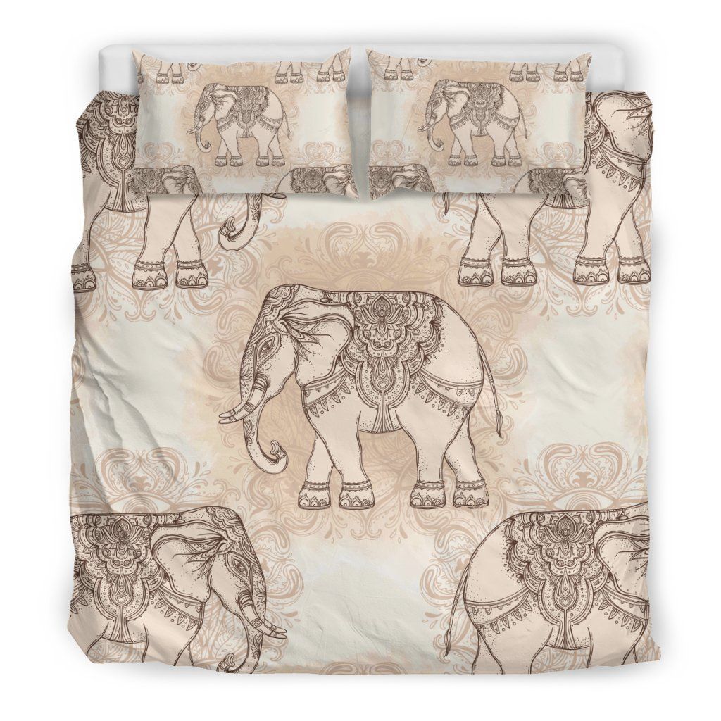 Indian Tribal Elephant Bedding Set