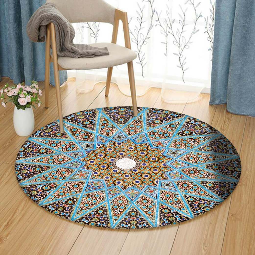 Indian Round Carpet