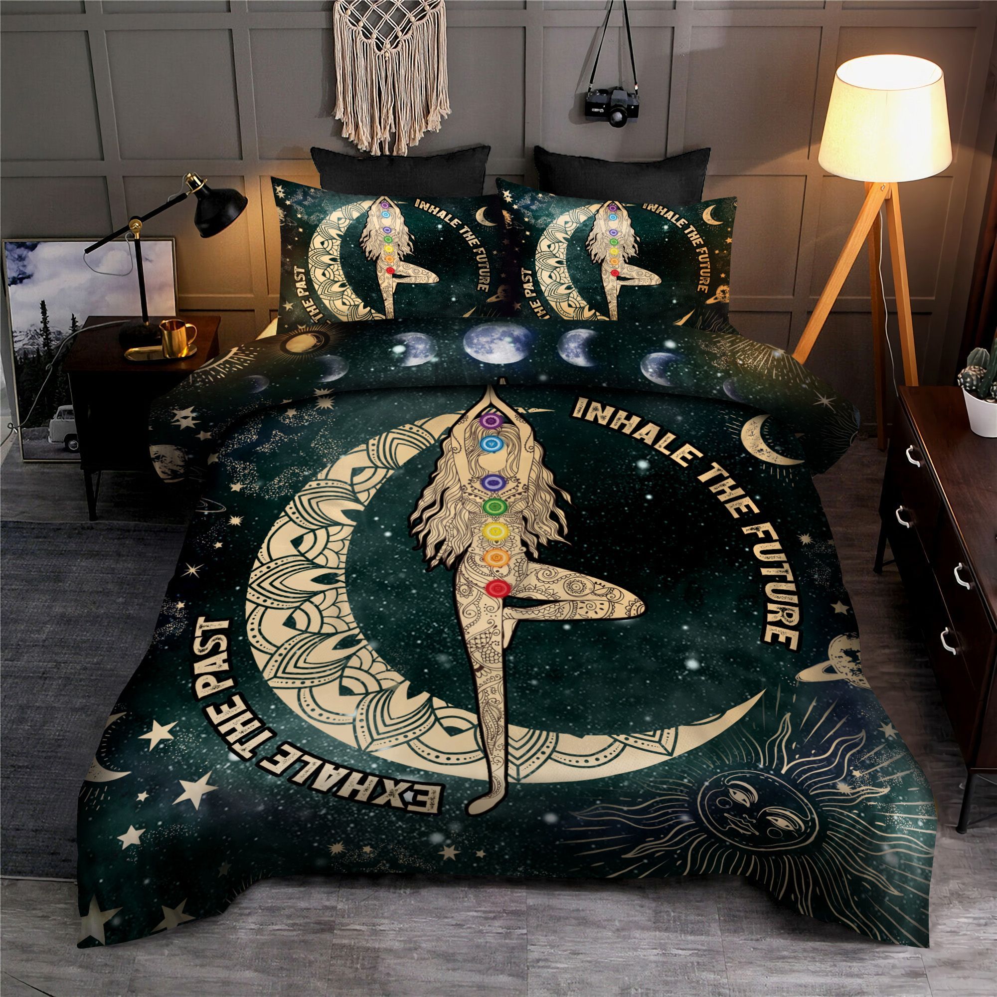 Inhale Exhale Yoga Bedding Set