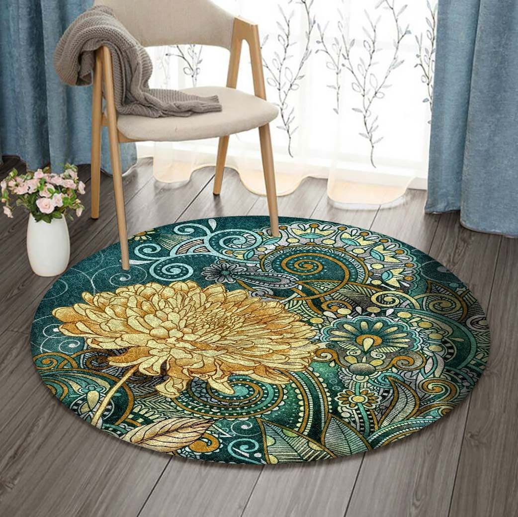 Inspired Round Carpet