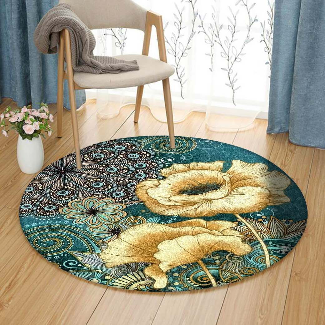 Inspired Round Carpet