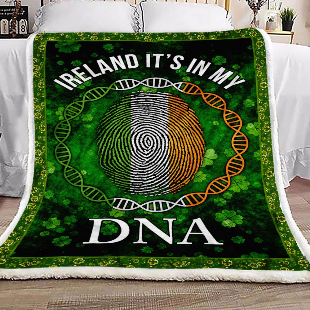 Ireland It Is In My Fleece Blanket
