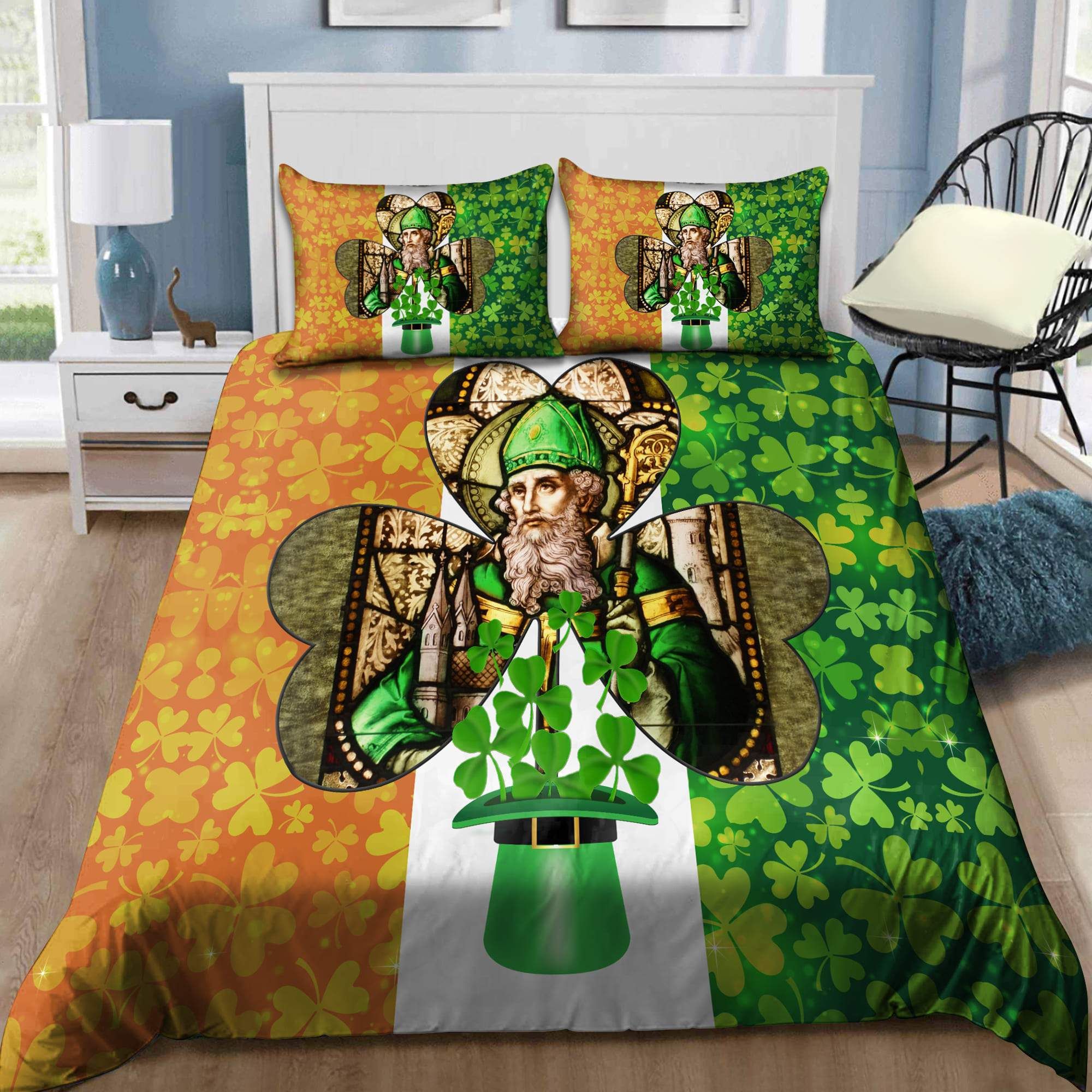 Ireland Saint Patrick’s Day Shamrock St Patrick’s Day Bedding Set