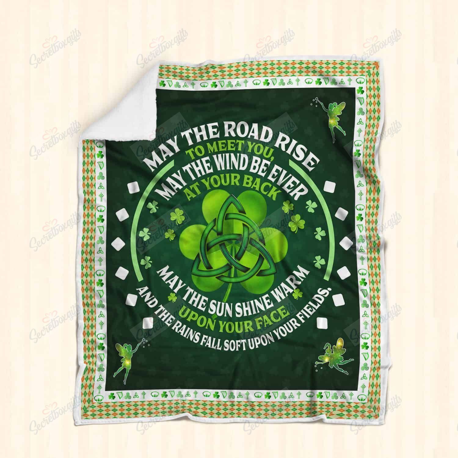 Irish Blessing Fleece Blanket