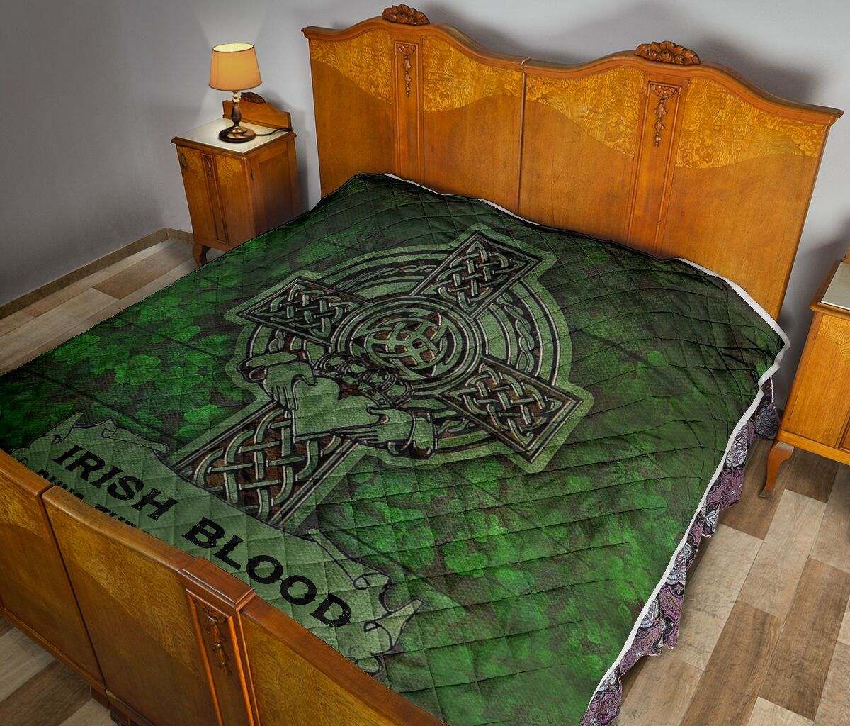irish blood runs through my veins quilt DHC281111439DD