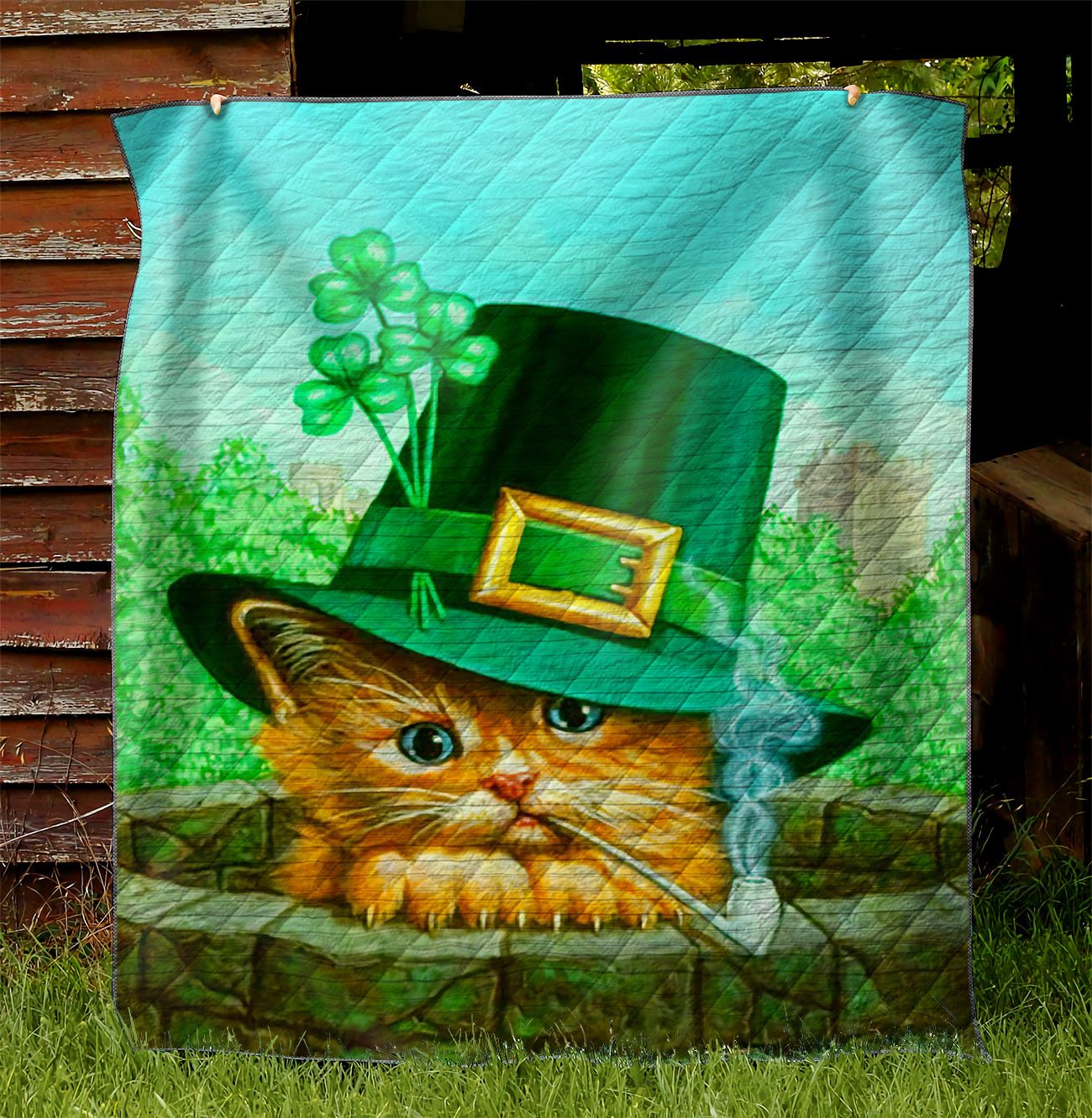 Irish Cat NI1802064YD Quilt Blanket