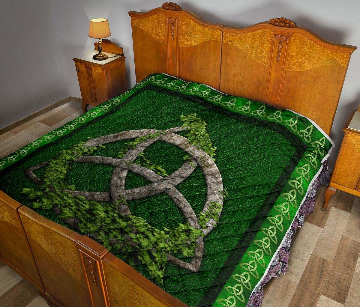 IRISH CELTIC TRINITY QUILT DHC281111478DD