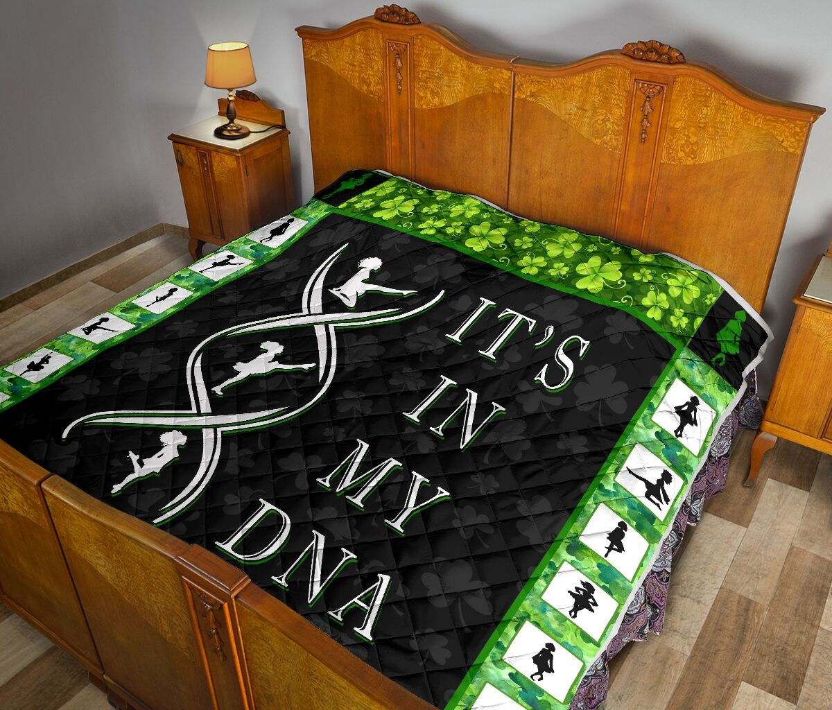 IRISH DANCE SKATNG DNA QUILT DHC281111465DD