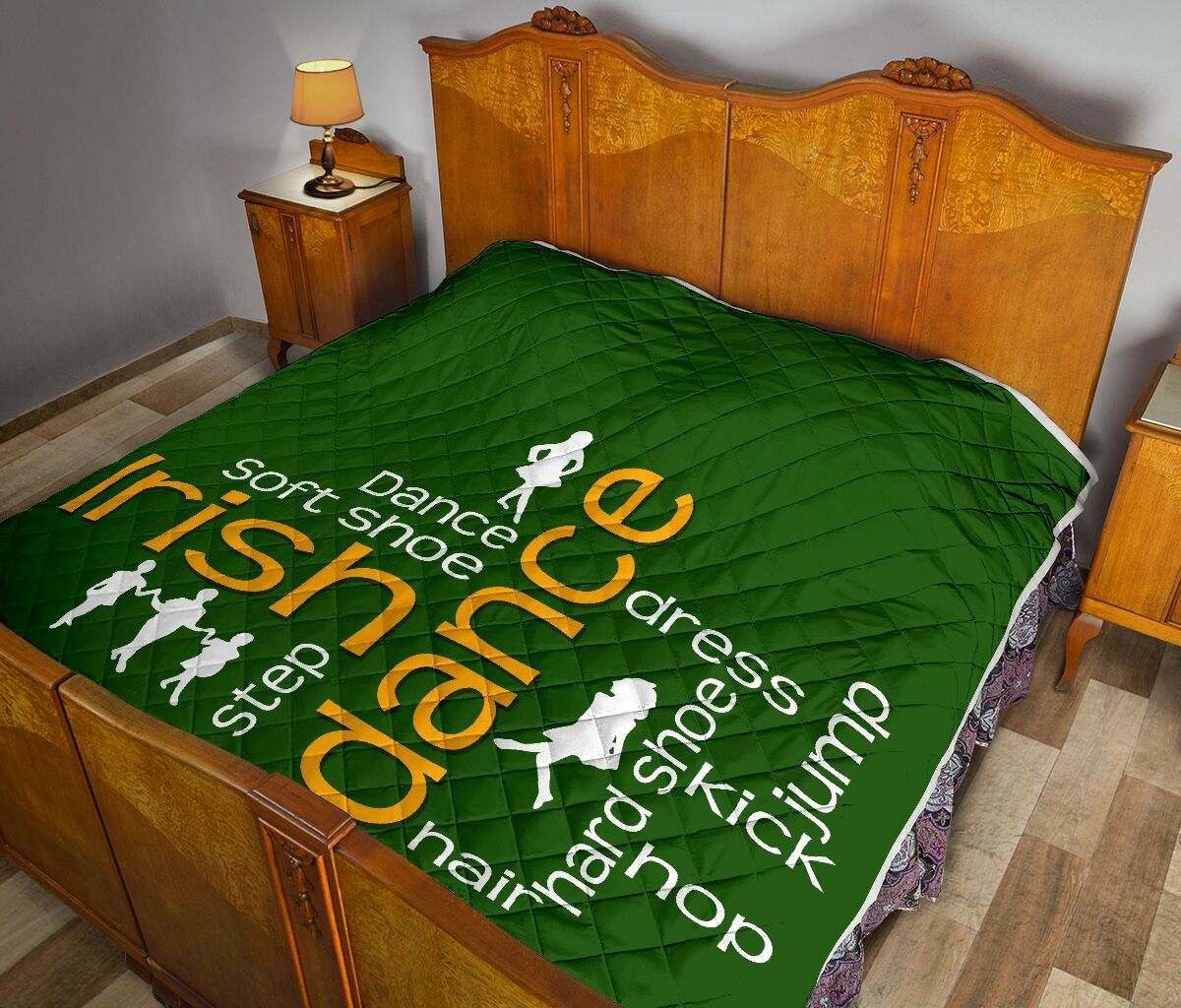 IRISH DANCE TYPO QUILT DHC281111434DD