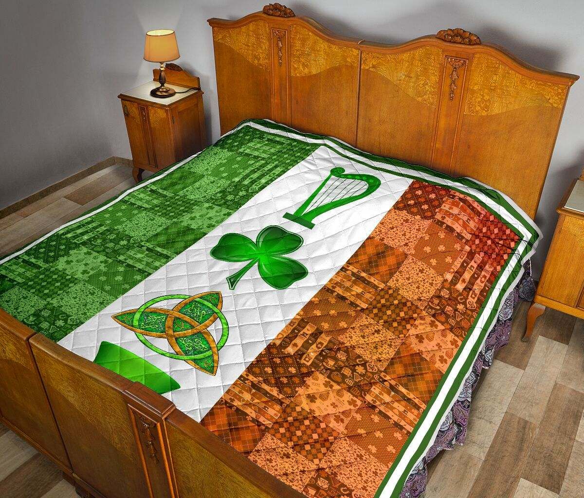 IRISH FLAG STYLE QUILT DHC281111511DD